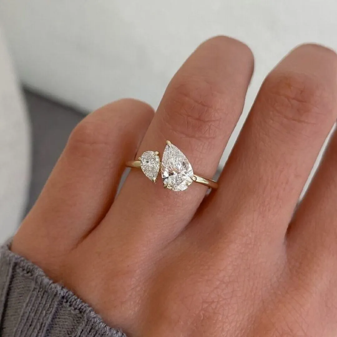 /public/photos/live/Two Stone Pear Cut Moissanite You AND Me Wedding Ring 712 (2).webp